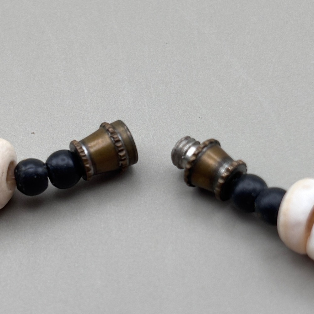 Vtg Hawaiian Puka Shell Beaded Necklace Beach Jewelry Surf 19.25 - Picture 8 of 8